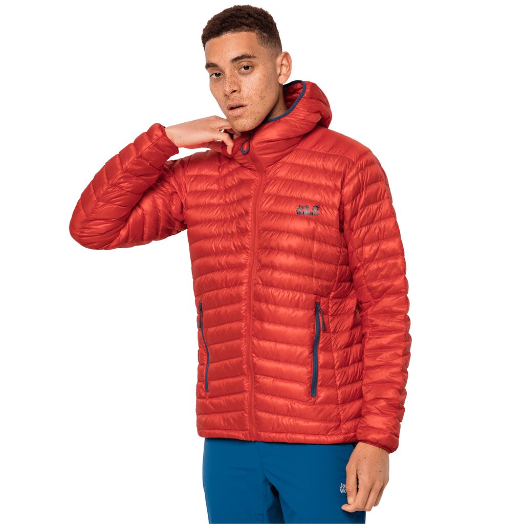 Jack Wolfskin MOUNTAIN Vestes Homme Orange Rouge - HPJFODE-39